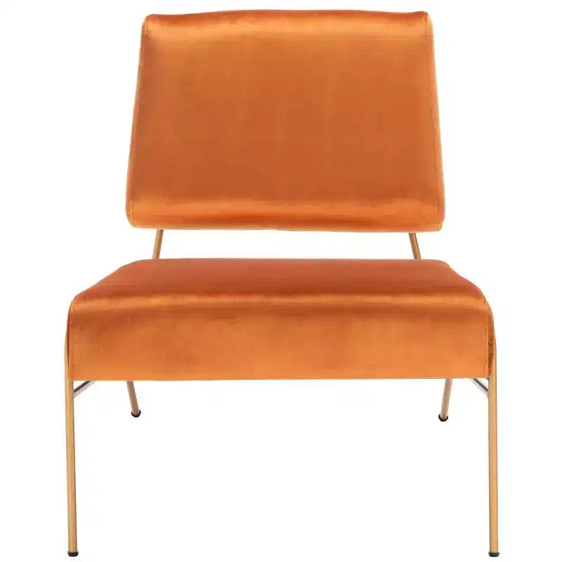 Romilly Velvet Accent Chair - ACH6203 - Safavieh