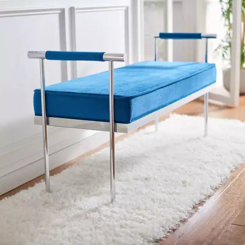 Pim Long Rectngle Bench With Arms - BCH6206 - Safavieh