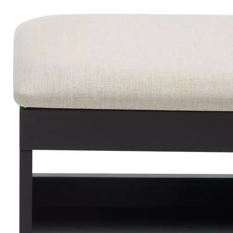 Cricket Open Shelf Bench With Cushion - BCH5000 - Safavieh