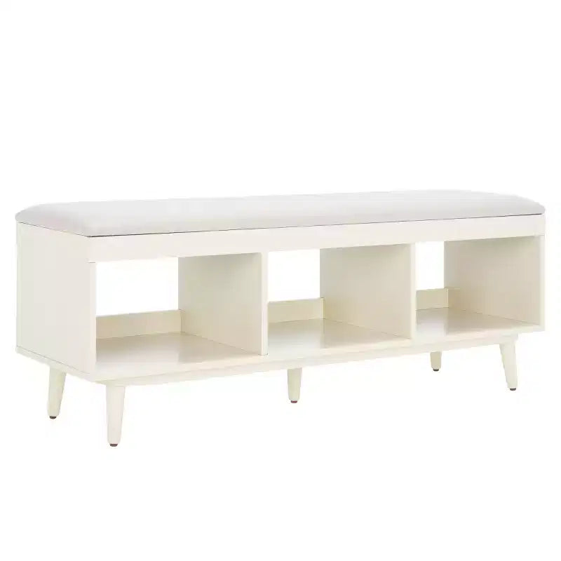 Cricket Open Shelf Bench With Cushion - BCH5000 - Safavieh