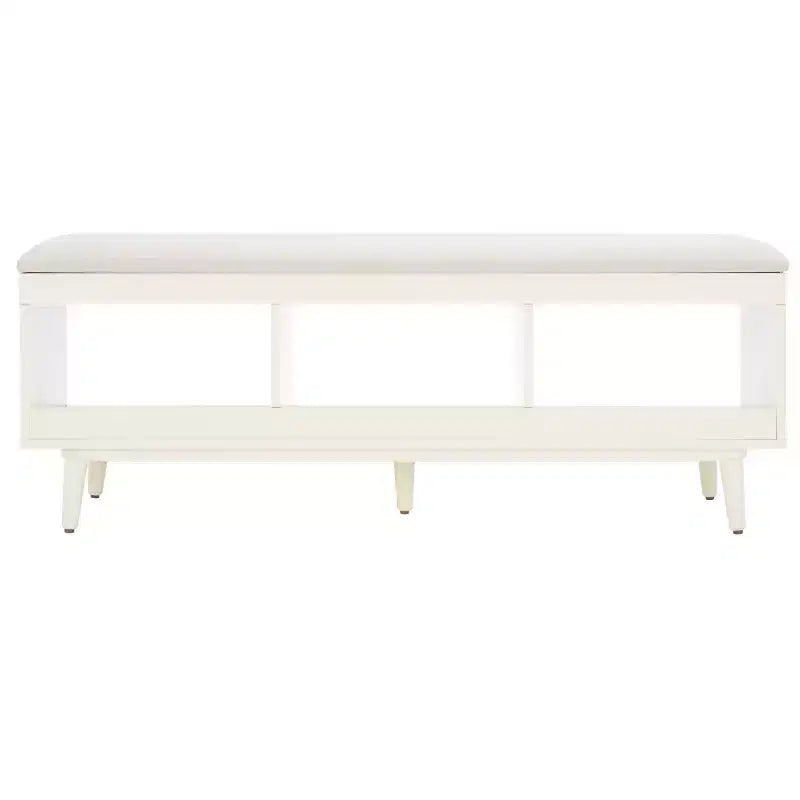 Cricket Open Shelf Bench With Cushion - BCH5000 - Safavieh