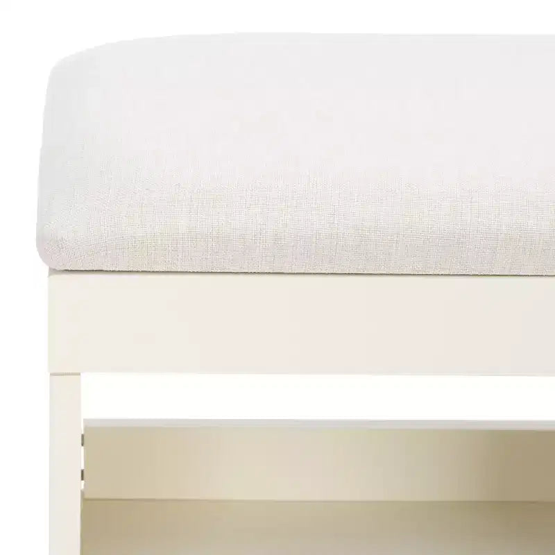 Cricket Open Shelf Bench With Cushion - BCH5000 - Safavieh