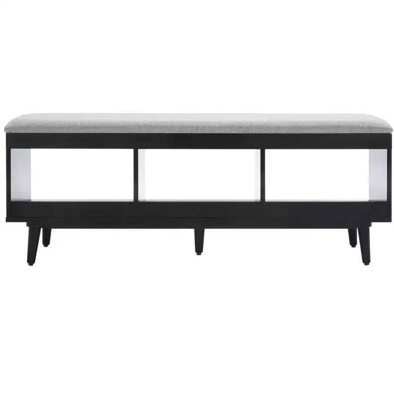 Cricket Open Shelf Bench With Cushion - BCH5000 - Safavieh