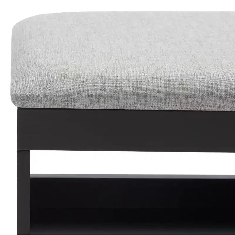 Cricket Open Shelf Bench With Cushion - BCH5000 - Safavieh