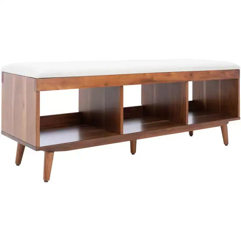 Cricket Open Shelf Bench With Cushion - BCH5000 - Safavieh