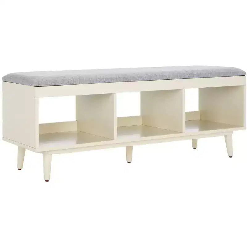 Cricket Open Shelf Bench With Cushion - BCH5000 - Safavieh