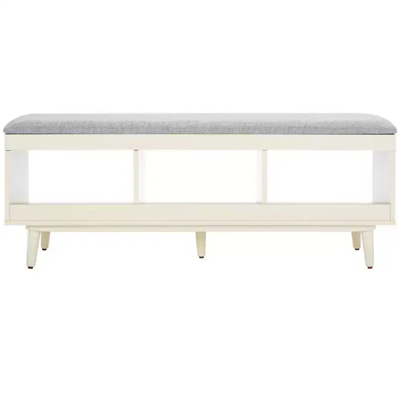 Cricket Open Shelf Bench With Cushion - BCH5000 - Safavieh