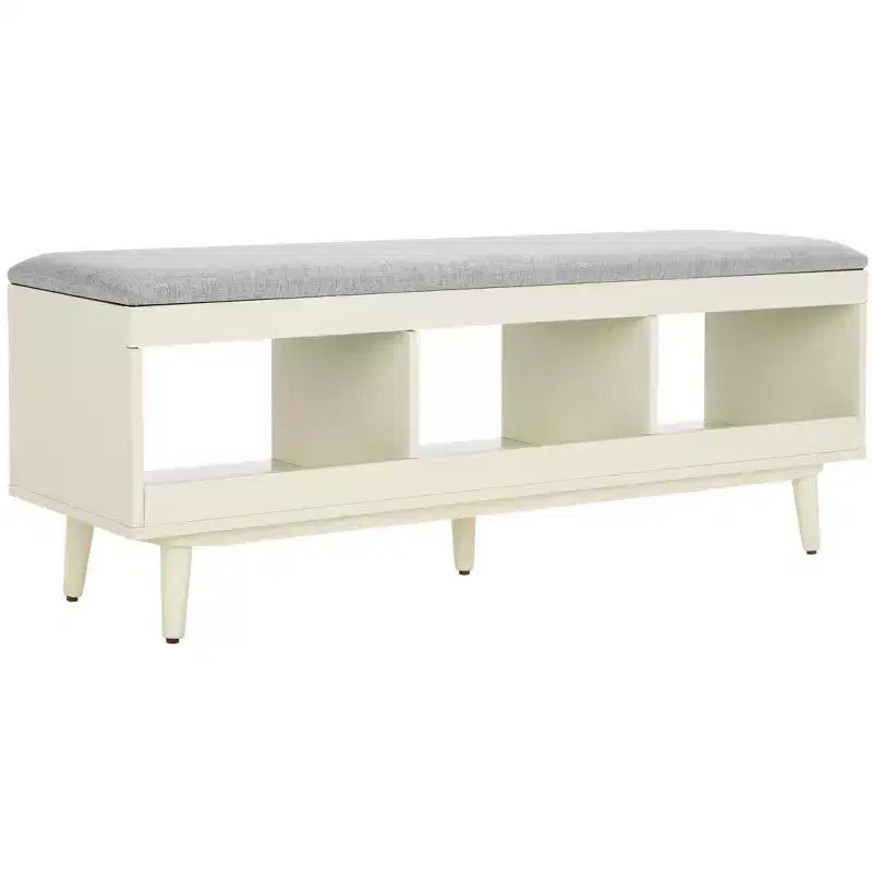 Cricket Open Shelf Bench With Cushion - BCH5000 - Safavieh
