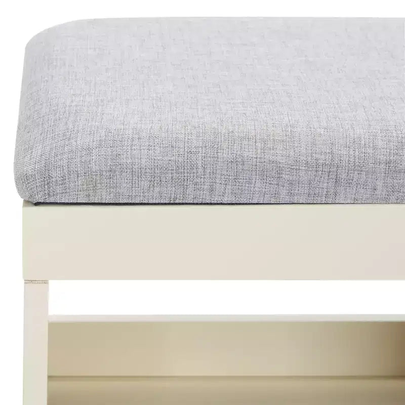 Cricket Open Shelf Bench With Cushion - BCH5000 - Safavieh