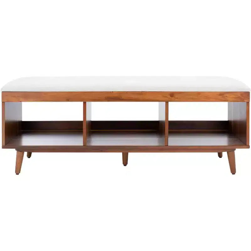 Cricket Open Shelf Bench With Cushion - BCH5000 - Safavieh