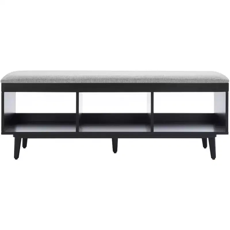 Cricket Open Shelf Bench With Cushion - BCH5000 - Safavieh