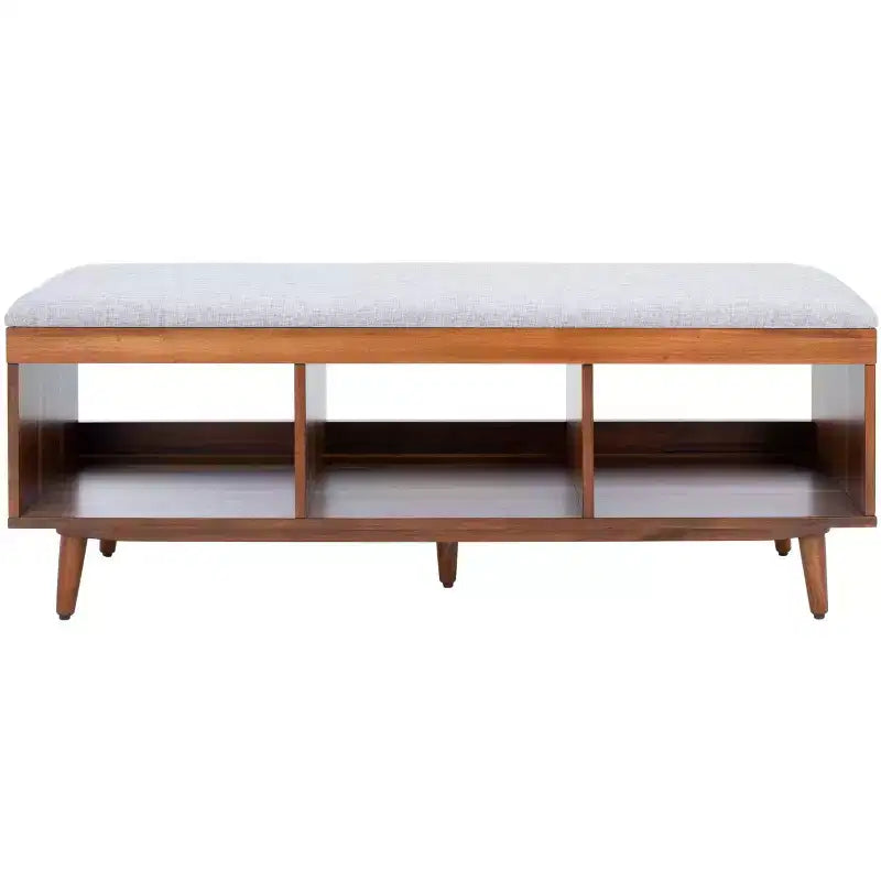 Cricket Open Shelf Bench With Cushion - BCH5000 - Safavieh