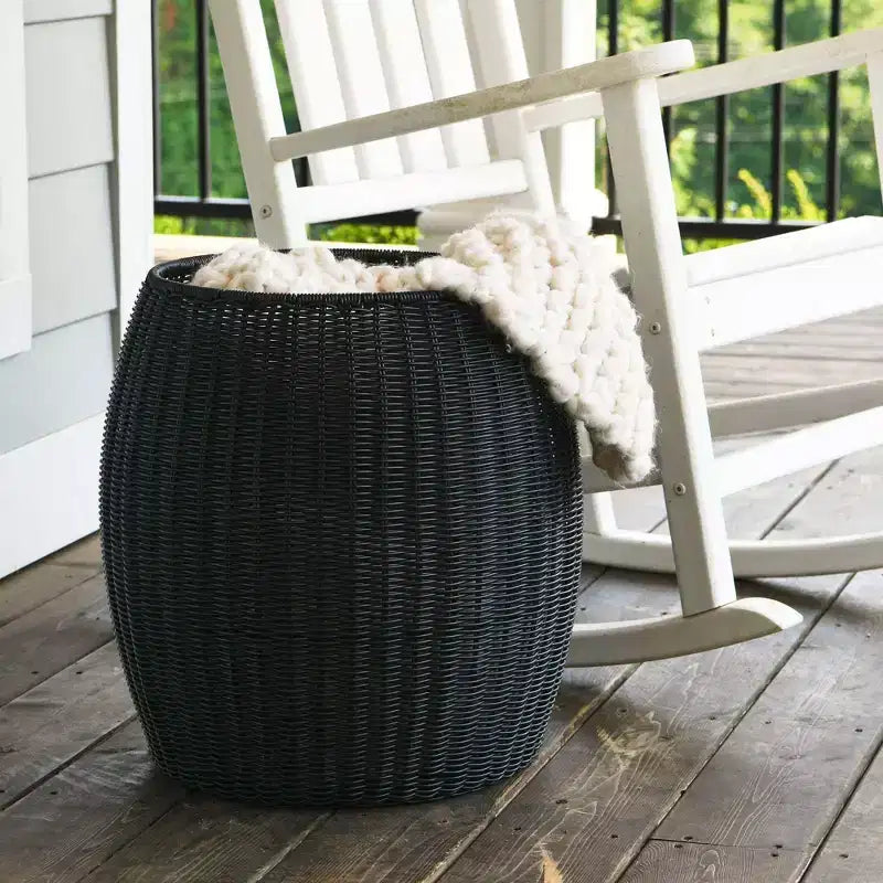Household Essentials Barrel Side Table