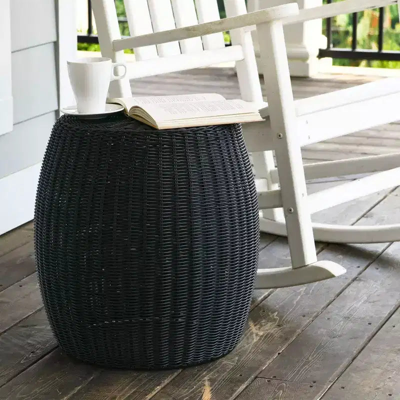 Household Essentials Barrel Side Table