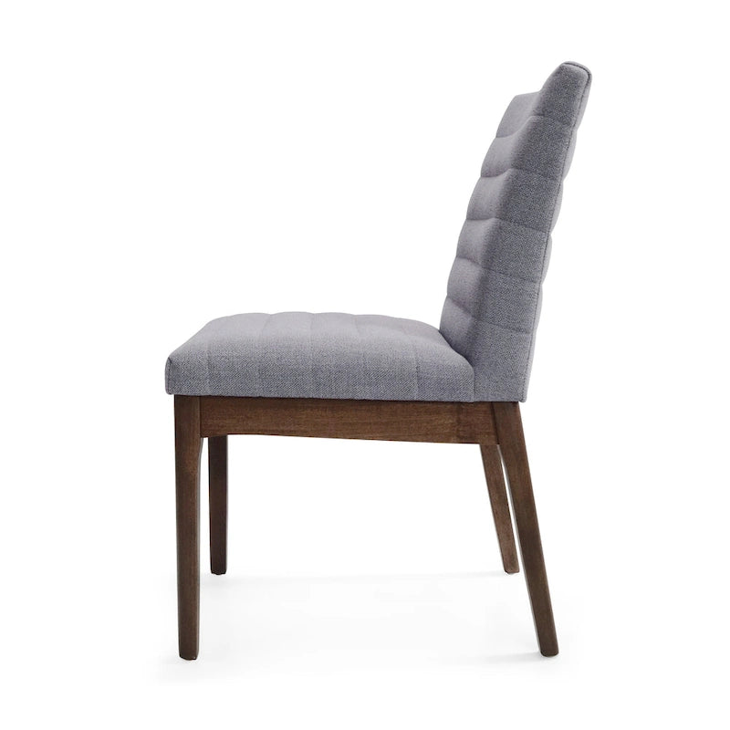 Sillas de comedor Lancer Channel Stitch (juego de 2) de Christopher Knight Home