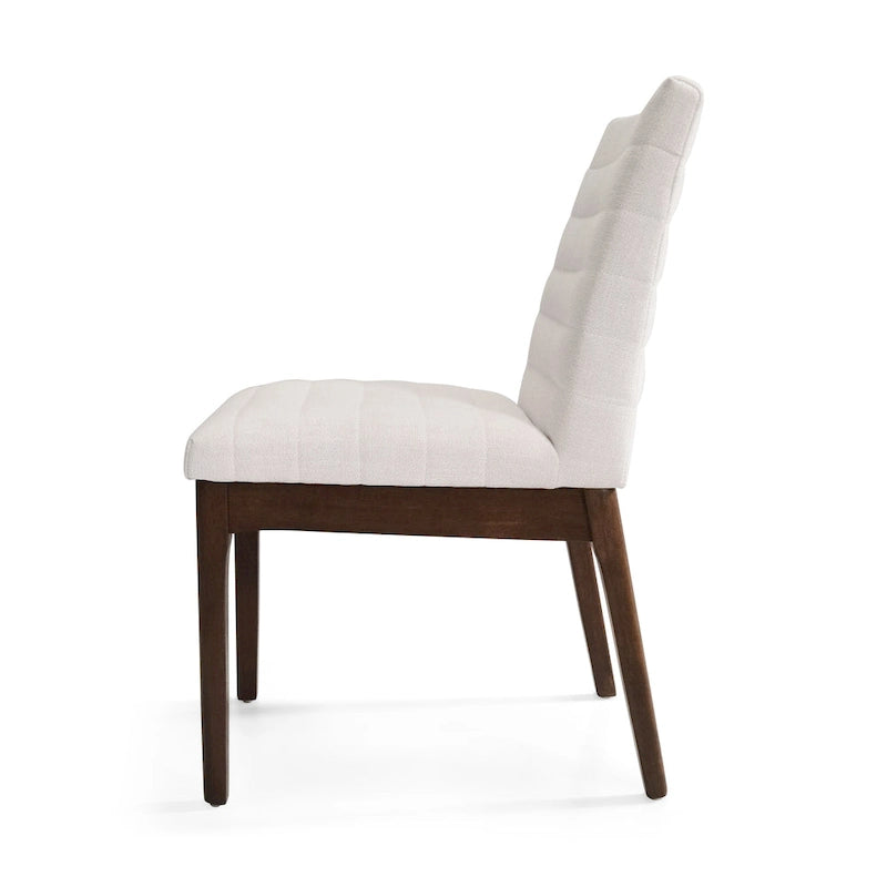 Sillas de comedor Lancer Channel Stitch (juego de 2) de Christopher Knight Home