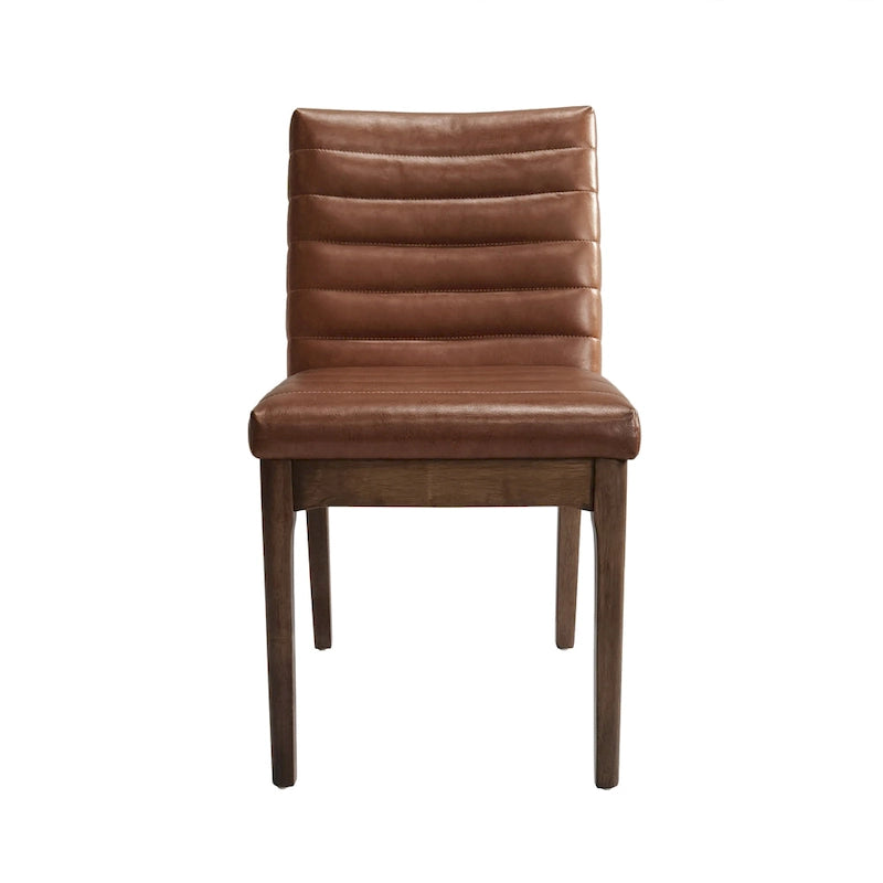Sillas de comedor Lancer Channel Stitch (juego de 2) de Christopher Knight Home