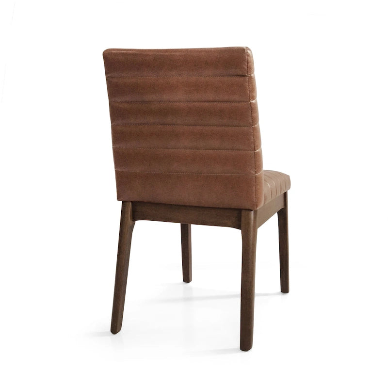 Sillas de comedor Lancer Channel Stitch (juego de 2) de Christopher Knight Home