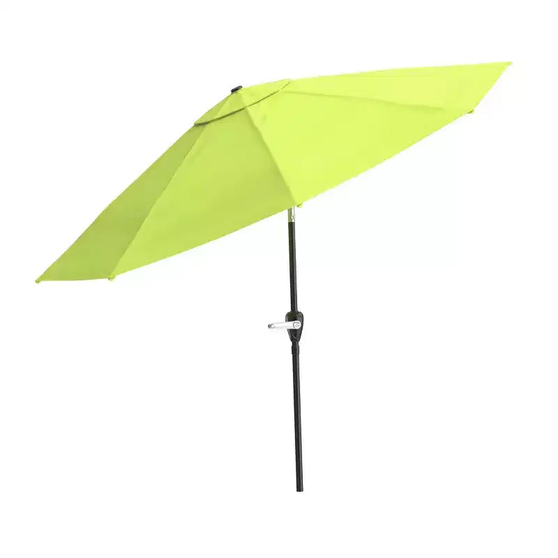 Ensemble de salle à manger d'extérieur 6 pièces Alaterre Furniture, table Okemo avec parasol inclinable automatique de 3 m