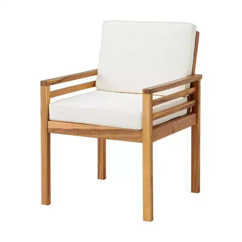 Ensemble de salle à manger d'extérieur 8 pièces Alaterre Furniture, table Okemo avec parasol rectangulaire de 3 mètres