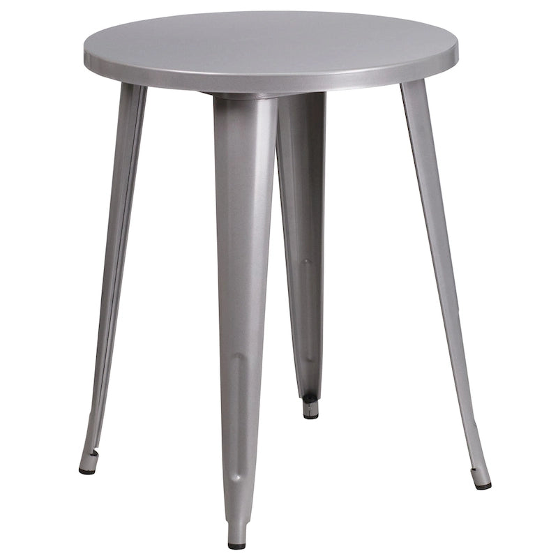 Juego de café de metal de 3 piezas para interior/exterior