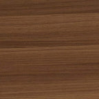 Mesa cuadrada laminada Natural / Nogal / Negro / Caoba con base en X, para 2 personas