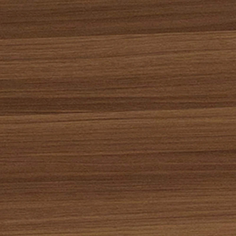 Mesa cuadrada laminada Natural / Nogal / Negro / Caoba con base en X, para 2 personas