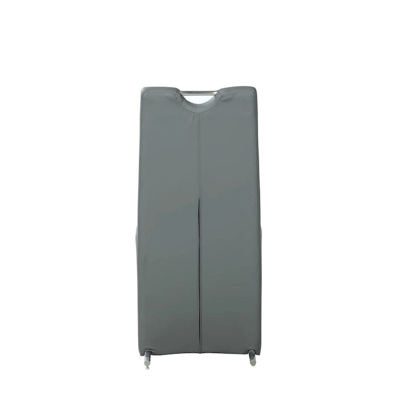Somette Eva - Silla auxiliar tapizada con respaldo y asa, juego de 2 - 20.9 x 18.5 x 39.4