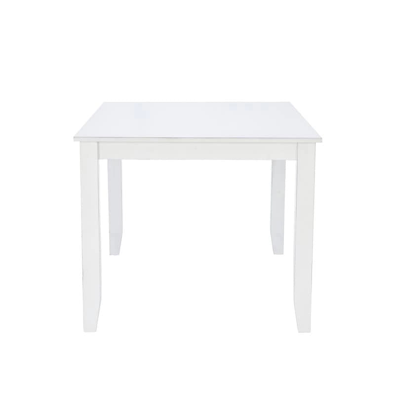 Juego de comedor de 5 piezas Harrow estilo casa de campo blanco