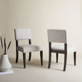 Sillas de Comedor de Madera Alcinda de SAFAVIEH Couture (Juego de 2) - 21 An x 20.5 L x 34.75 Al - 21 An x 24 Prof x 35 Al