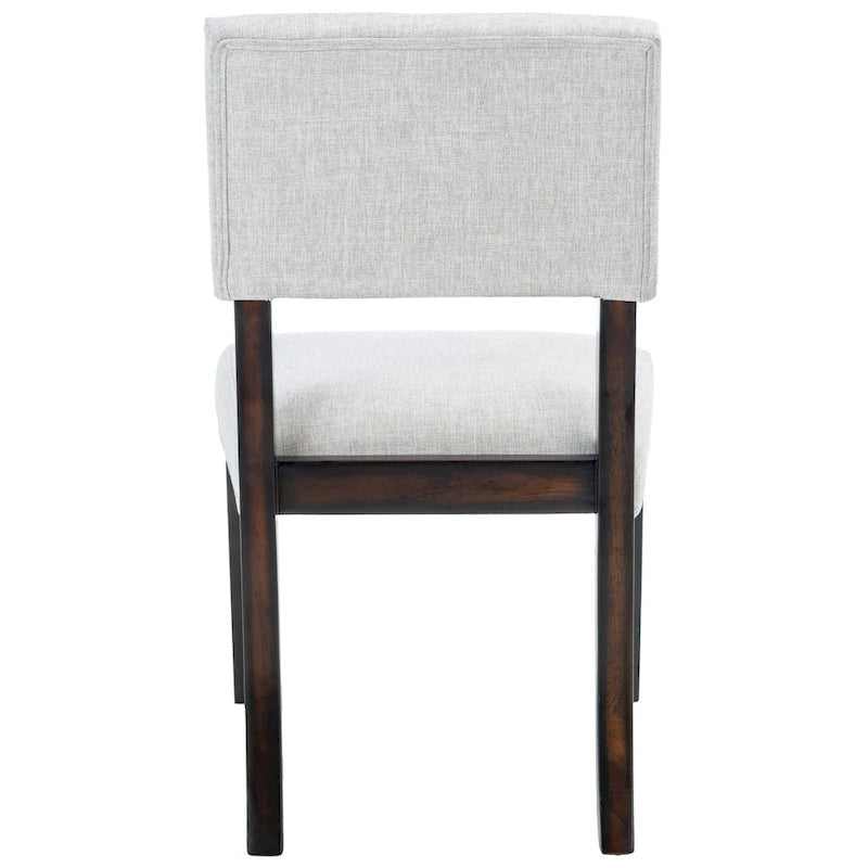 Sillas de Comedor de Madera Alcinda de SAFAVIEH Couture (Juego de 2) - 21 An x 20.5 L x 34.75 Al - 21 An x 24 Prof x 35 Al