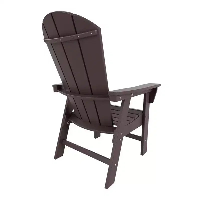 WestinTrends 5 Piece Outdoor Patio Dining Round Table and Curved Back Armchair Set
