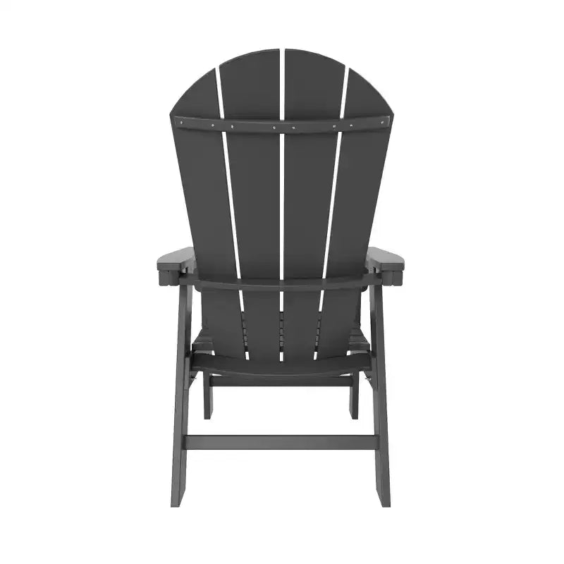 WestinTrends 5 Piece Outdoor Patio Dining Round Table and Curved Back Armchair Set