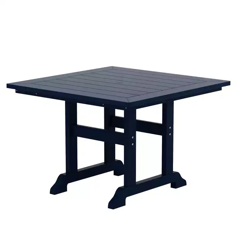 WestinTrends 5 Piece Outdoor Patio Dining Set Outdoor Square Table and Armchair Set
