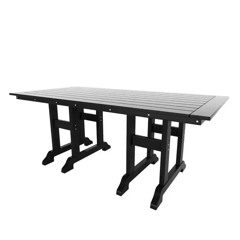 WestinTrends Ensemble de salle à manger d'extérieur 6 pièces avec table et bancs de jardin