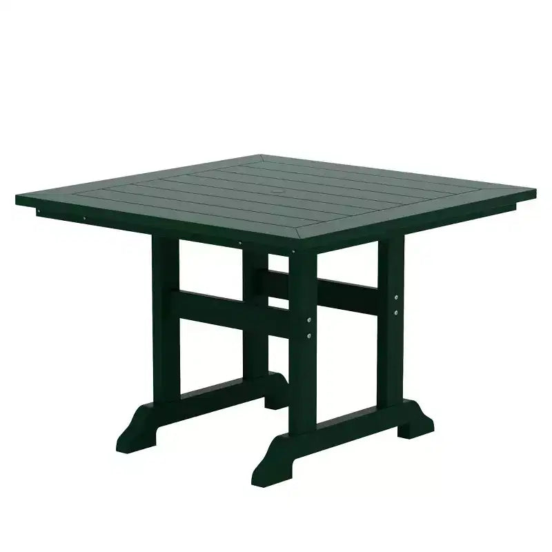WestinTrends 5 Piece Outdoor Patio Dining Square Table and Modern Armchair Set