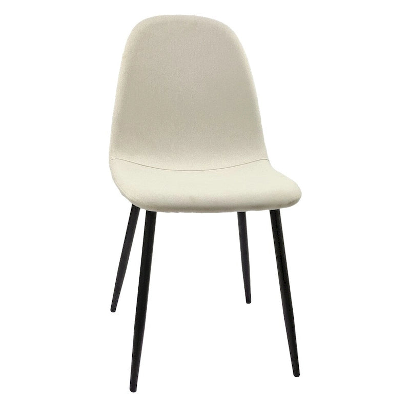 Sillas de Comedor Modernas con Patas Metálicas (Juego de 4) - N/A