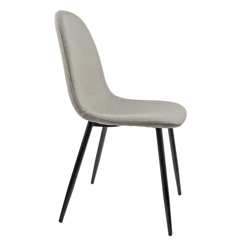 Sillas de Comedor Modernas con Patas Metálicas (Juego de 4) - N/A