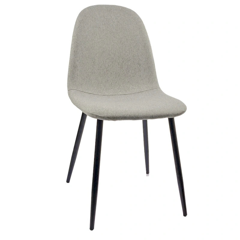 Sillas de Comedor Modernas con Patas Metálicas (Juego de 4) - N/A