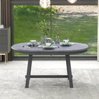 Mesa de Comedor Redonda Extensible, Gris / Lavado de Madera Natural, 4 Asientos
