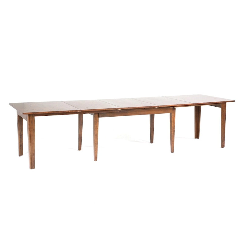 Juego de comedor Auden Simply Solid de madera maciza de 7 piezas