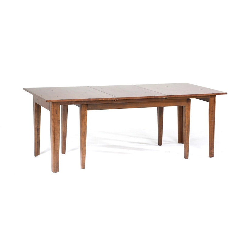Juego de comedor Auden Simply Solid de madera maciza de 7 piezas