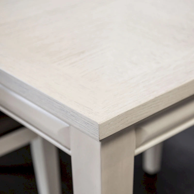 Mesa de comedor extensible de madera de 90 pulgadas Chase Modern de Furniture of America con extensión de 18 pulgadas