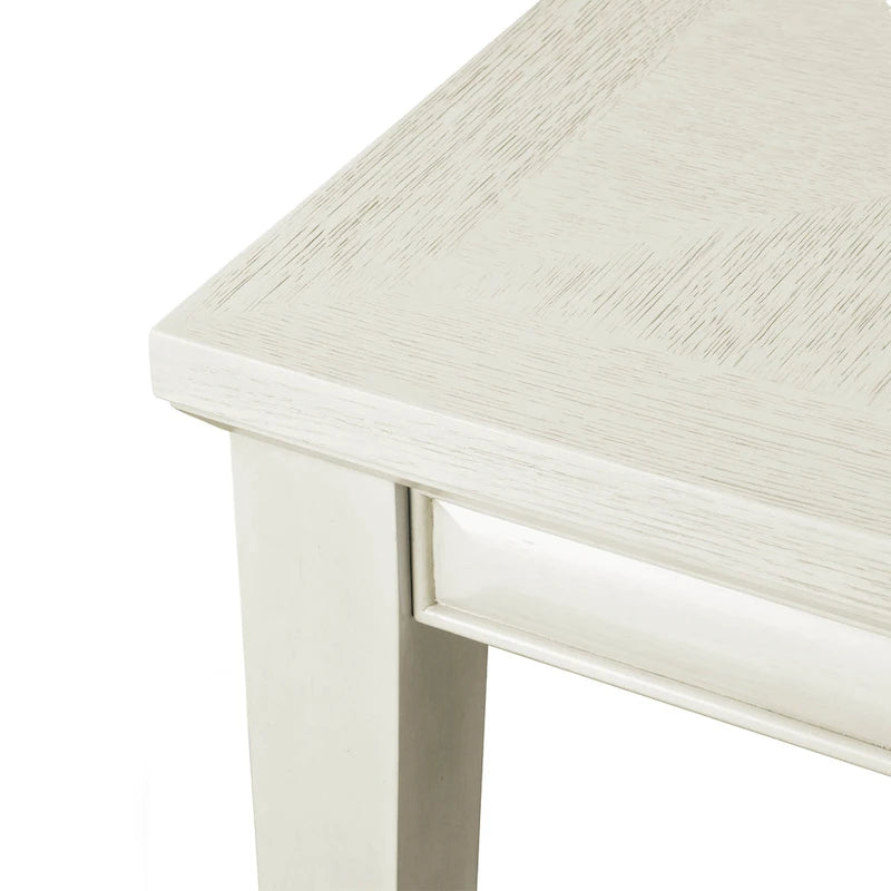 Mesa de comedor extensible de madera de 90 pulgadas Chase Modern de Furniture of America con extensión de 18 pulgadas