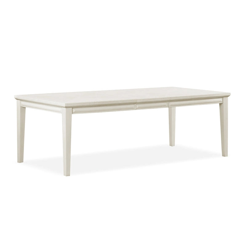 Mesa de comedor extensible de madera de 90 pulgadas Chase Modern de Furniture of America con extensión de 18 pulgadas
