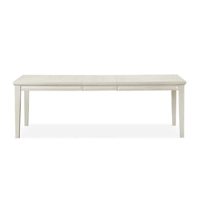 Mesa de comedor extensible de madera de 90 pulgadas Chase Modern de Furniture of America con extensión de 18 pulgadas