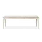 Mesa de comedor extensible de madera de 90 pulgadas Chase Modern de Furniture of America con extensión de 18 pulgadas