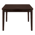 Mesa de comedor extensible de madera de 90 pulgadas Chase Modern de Furniture of America con extensión de 18 pulgadas