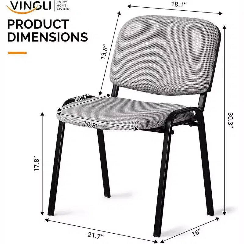 Karl Home 5-Pack Mesh Church & Conference Room Chairs