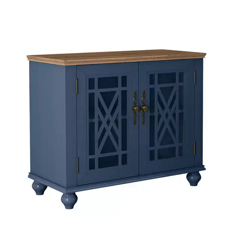 38 Vintage Storage Sideboard Buffet Accent Cabinet - Festivo